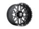 XD Grenade Satin Black Milled 8-Lug Wheel; 20x9; 0mm Offset (94-02 RAM 2500)