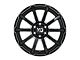 XD Outbreak Gloss Black Milled 6-Lug Wheel; 17x9; 30mm Offset (99-06 Sierra 1500)