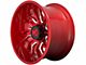 XD Tension Candy Red Milled 6-Lug Wheel; 22x12; -44mm Offset (99-06 Sierra 1500)