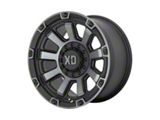 XD Gauntlet Satin Black with Gray Tint 6-Lug Wheel; 17x9; 0mm Offset (99-06 Silverado 1500)
