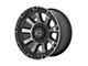 XD Gauntlet Satin Black with Gray Tint 6-Lug Wheel; 17x9; 0mm Offset (99-06 Silverado 1500)