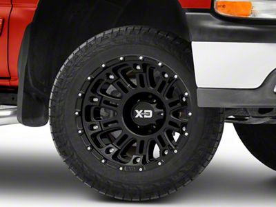 XD Hoss II Gloss Black 6-Lug Wheel; 20x9; 18mm Offset (99-06 Silverado 1500)