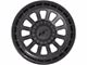 XD Omega Satin Black 6-Lug Wheel; 17x9; 18mm Offset (99-06 Silverado 1500)