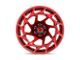 XD Onslaught Candy Red 6-Lug Wheel; 20x10; -18mm Offset (99-06 Silverado 1500)