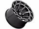 XD Onslaught Gloss Black Milled 6-Lug Wheel; 17x9; 0mm Offset (99-06 Silverado 1500)