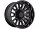 XD Rover Satin Black with Gloss Black Lip 6-Lug Wheel; 20x9; 18mm Offset (99-06 Silverado 1500)