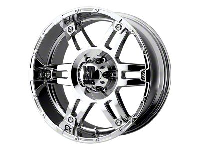 XD Spy Chrome 6-Lug Wheel; 17x8; 18mm Offset (99-06 Silverado 1500)