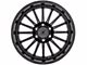 XD Whiplash Satin Black 6-Lug Wheel; 20x9; 0mm Offset (99-06 Silverado 1500)