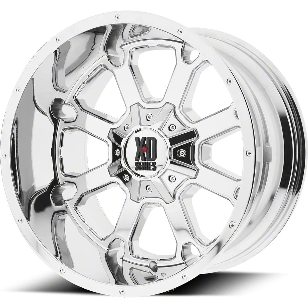 XD Canyon Buck 25 Chrome 6-Lug Wheel; 20x9; 18mm Offset XD82529077218 ...