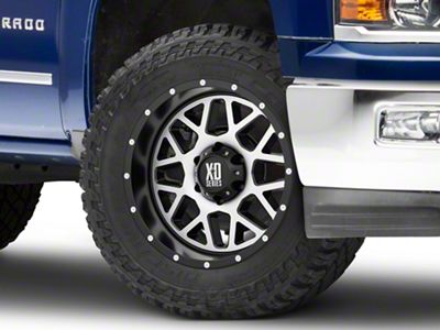 XD Grenade Satin Black Machined 6-Lug Wheel; 20x12; -44mm Offset (23-24 Canyon)