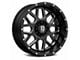 XD Grenade Satin Black Milled 6-Lug Wheel; 20x9; 0mm Offset (23-24 Canyon)