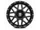 XD Grenade Satin Black Milled 6-Lug Wheel; 20x9; 0mm Offset (23-24 Canyon)