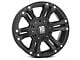 XD Monster II Matte Black 6-Lug Wheel; 20x9; 18mm Offset (23-24 Canyon)