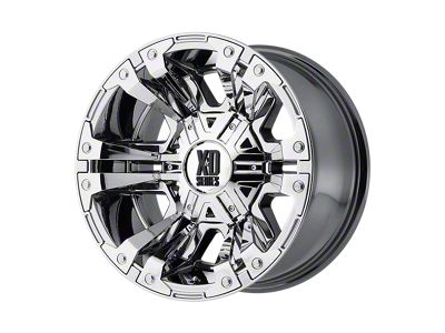 XD Monster II PVD Chrome 6-Lug Wheel; 18x9; 18mm Offset (15-22 Canyon)