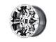 XD Monster II PVD Chrome 6-Lug Wheel; 18x9; 18mm Offset (15-22 Canyon)