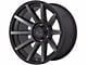 XD Outbreak Satin Black with Gray Tint 6-Lug Wheel; 17x9; 30mm Offset (23-25 Canyon)