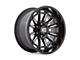 XD Phoenix Gloss Black Milled 6-Lug Wheel; 20x9; 18mm Offset (23-24 Canyon)