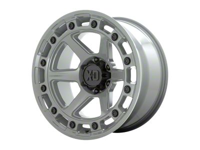 XD Raid Cement 6-Lug Wheel; 17x9; 0mm Offset (23-24 Canyon)