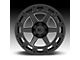 XD Raid Satin Black 6-Lug Wheel; 20x10; -18mm Offset (23-25 Canyon)