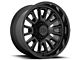 XD Rover Satin Black with Gloss Black Lip 6-Lug Wheel; 20x9; 18mm Offset (23-24 Canyon)