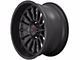 XD Whiplash Satin Black 6-Lug Wheel; 20x9; 0mm Offset (23-25 Canyon)