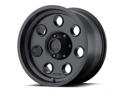 XD Pulley Satin Black 6-Lug Wheel; 17x9; -12mm Offset (23-25 Colorado)