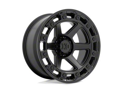 XD Raid Satin Black 6-Lug Wheel; 17x9; 0mm Offset (15-22 Colorado)