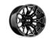 XD Boneyard Gloss Black Milled 5-Lug Wheel; 18x9; 0mm Offset (87-90 Dakota)