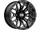 XD Boneyard Gloss Black Milled 5-Lug Wheel; 20x12; -44mm Offset (05-11 Dakota)