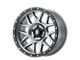 XD Bully Matte Gray with Black Ring 5-Lug Wheel; 20x10; -24mm Offset (05-11 Dakota)