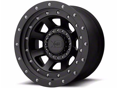 XD FMJ Satin Black 5-Lug Wheel; 17x9; -12mm Offset (05-11 Dakota)