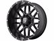 XD Grenade Satin Black 5-Lug Wheel; 20x9; 0mm Offset (05-11 Dakota)