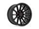 XD Luxe Gloss Black Machined with Gray Tint 5-Lug Wheel; 22x10; -18mm Offset (05-11 Dakota)