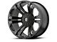 XD Monster Matte Black 5-Lug Wheel; 18x9; -12mm Offset (05-11 Dakota)