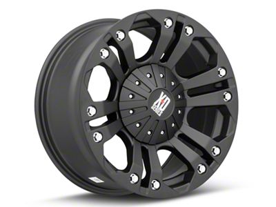 XD Monster Matte Black 5-Lug Wheel; 18x9; 18mm Offset (05-11 Dakota)