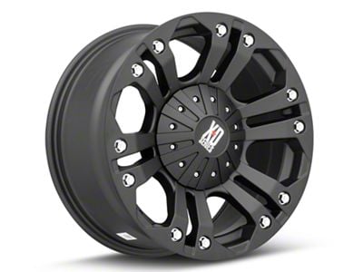 XD Monster Matte Black 5-Lug Wheel; 18x9; 35mm Offset (05-11 Dakota)