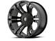 XD Monster Matte Black 5-Lug Wheel; 20x9; 18mm Offset (87-90 Dakota)