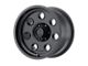 XD Pulley Satin Black 5-Lug Wheel; 17x9; -12mm Offset (87-90 Dakota)