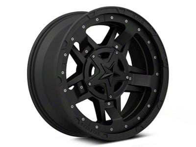 XD Rockstar III Matte Black 5-Lug Wheel; 20x9; 18mm Offset (87-90 Dakota)