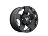 XD Rockstar Matte Black 5-Lug Wheel; 17x8; 10mm Offset (87-90 Dakota)