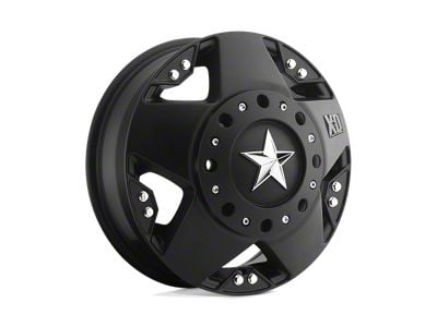 XD Rockstar Matte Black 5-Lug Wheel; 17x9; -12mm Offset (87-90 Dakota)