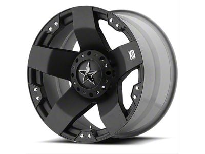 XD Rockstar Matte Black 5-Lug Wheel; 18x9; 0mm Offset (87-90 Dakota)