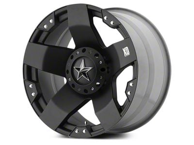 XD Rockstar Matte Black 5-Lug Wheel; 20x8.5; 10mm Offset (05-11 Dakota)