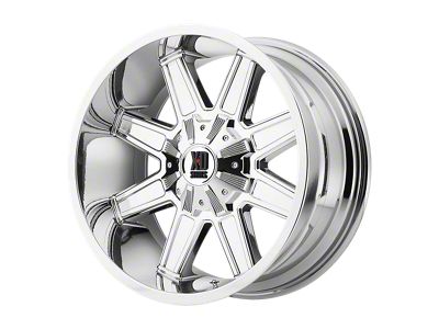 XD Trap PVD Chrome 5-Lug Wheel; 18x10; -24mm Offset (05-11 Dakota)