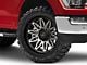 XD Gunner Gloss Black Machined with Gray Tint 6-Lug Wheel; 22x10; -18mm Offset (21-24 F-150)