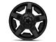XD Rockstar II Matte Black 5-Lug Wheel; 17x8; 10mm Offset (97-03 F-150)