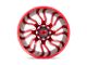 XD Tension Candy Red Milled 6-Lug Wheel; 20x10; -18mm Offset (21-24 F-150)