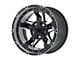 XD Rockstar III Matte Black Machined 8-Lug Wheel; 20x9; -12mm Offset (17-22 F-250 Super Duty)