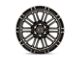 XD Double Deuce Satin Black with Dark Tint 8-Lug Wheel; 20x12; -44mm Offset (23-24 F-350 Super Duty SRW)