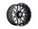 XD Grenade Satin Black Milled 8-Lug Wheel; 20x9; 0mm Offset (23-24 F-350 Super Duty SRW)